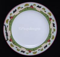 Sakura Warren Kimble COUNTRY LIFE 11" Dinner Plate